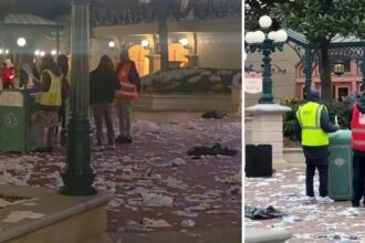 Disney em Crise: Lixo Domina Parque Após Greve Surpreendente