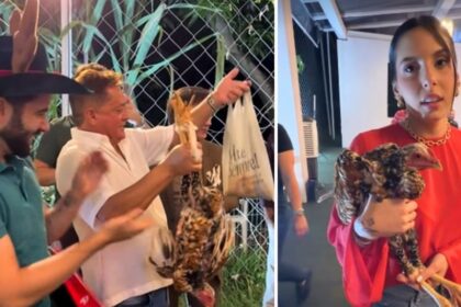 Surpresa de Natal: Leonardo Ganha Galinha e Pequi!