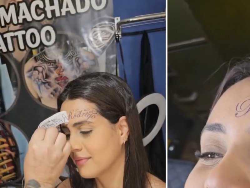 Namorada Tatua Nome no Rosto e Viraliza: O Que Aconteceu?