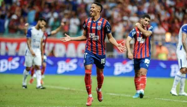Bahia encaminha venda de atacante para clube estrangeiro por quase R$ 40 milhões