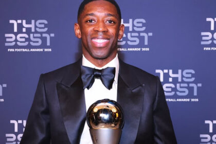 The Best! Dembelé repete feito na Bola de Ouro e vence prêmio de melhor do mundo da FIFA