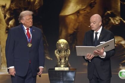 Donald Trump vence prêmio da paz promovido pela Fifa