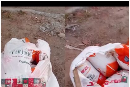 Frangos no lixo em sacolas de Cesta de Natal geram polêmica em Camaçari