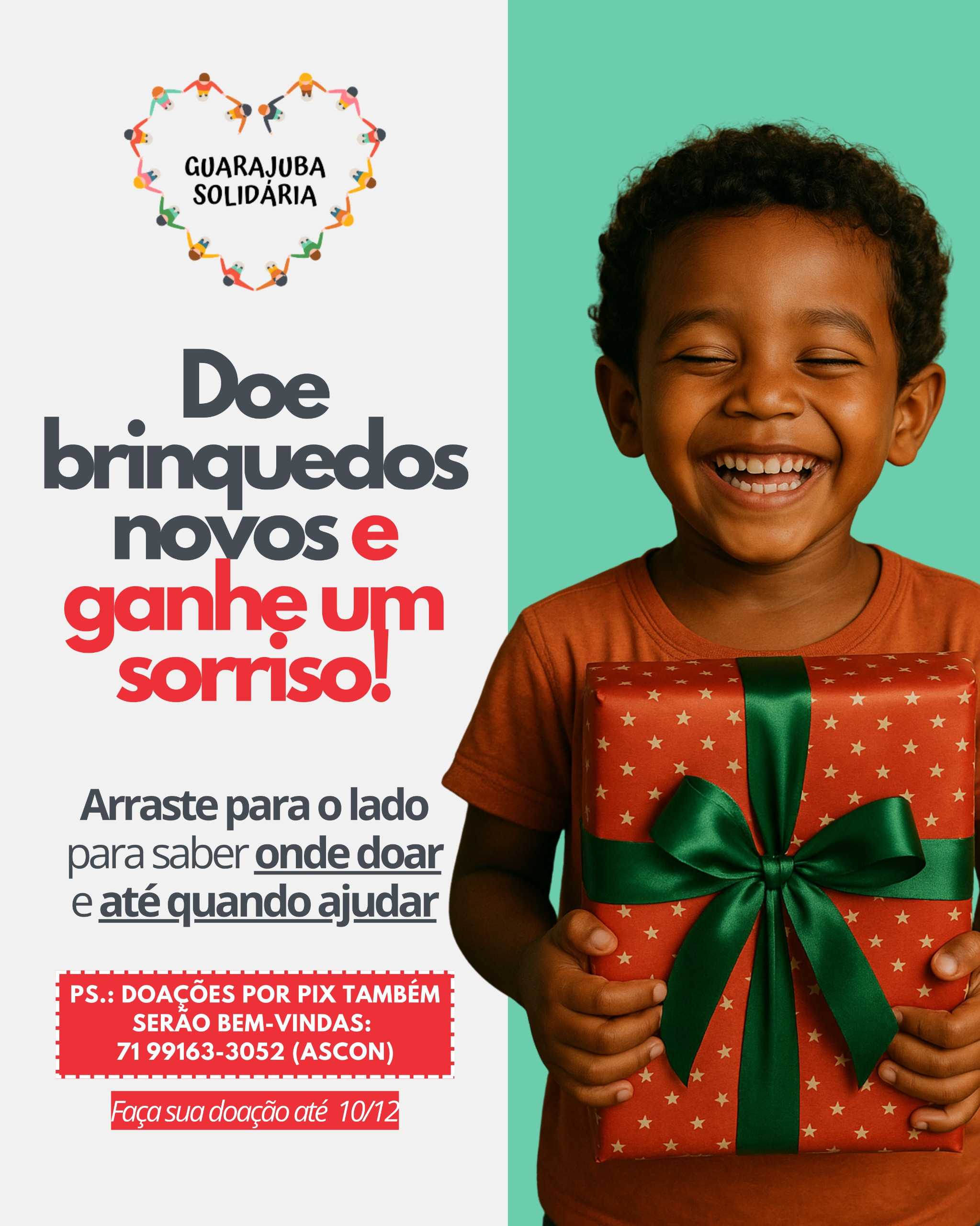 Quinta edição do Guarajuba Solidária busca superar recorde de doações