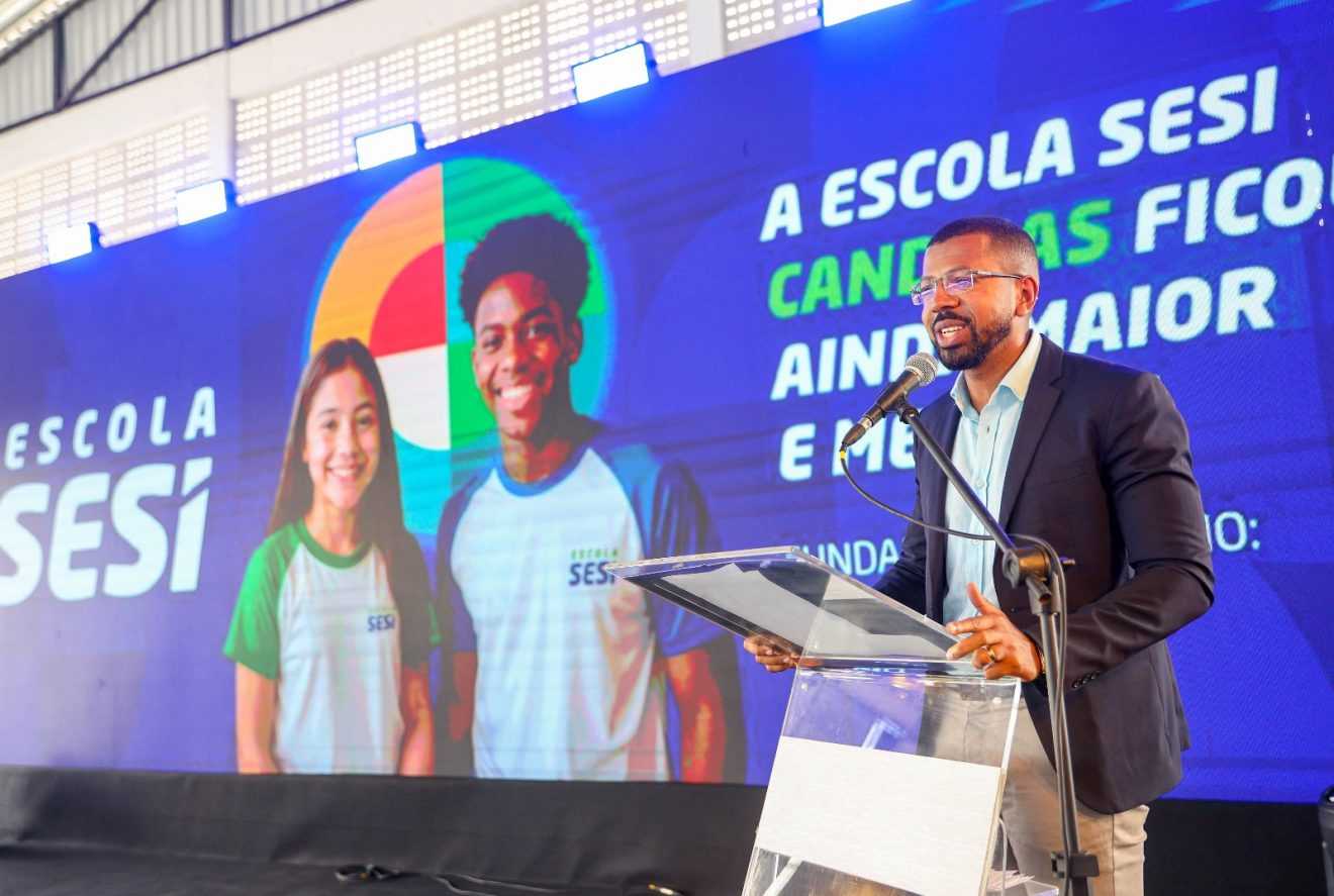 Escola Sesi é inaugurada em Candeias com apoio da Gestão Municipal