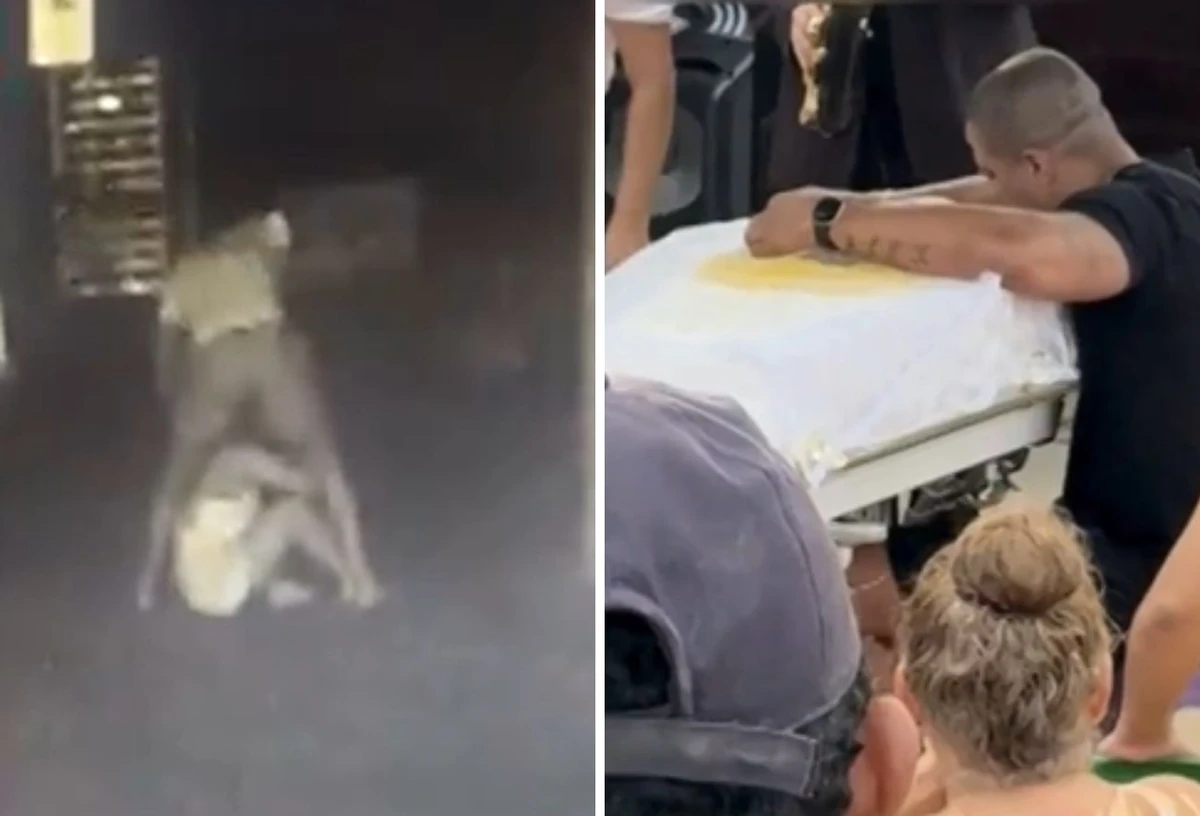 Suspeito chora em velório antes de ser preso por assassinato brutal