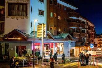 Dono do bar incendiado na Suíça: ligado à justiça francesa por crimes