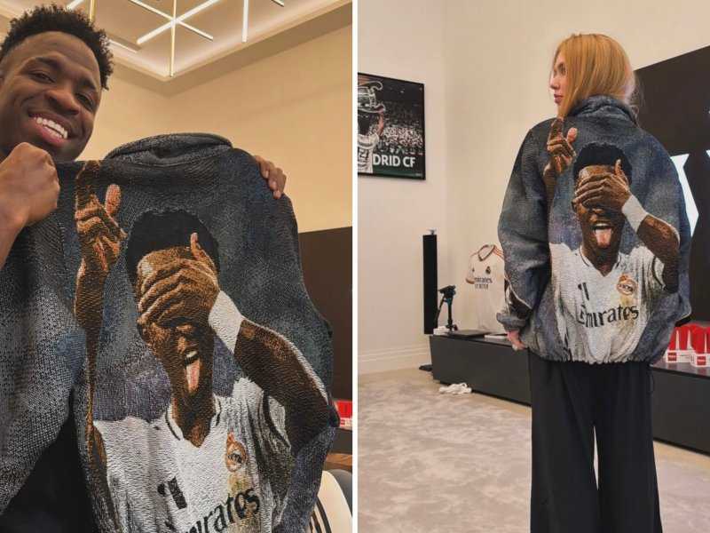 Virginia Recebe Presente Incrível com Vinícius Jr. e Se Derrete!