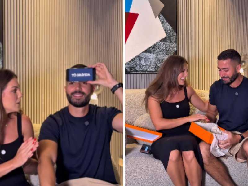 Gravidez Revelada: Pati Guerra Surpreende Rafa Marques Emocionalmente