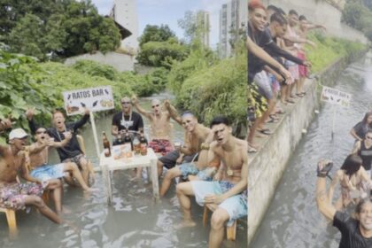 Esgoto a Céu Aberto: Festa Viral que Dividiu a Internet!