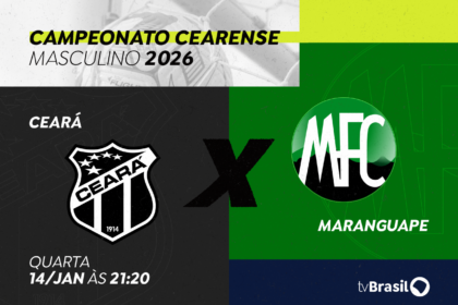 TV Brasil exibe Ceará x Maranguape ao vivo no Campeonato Cearense 2026