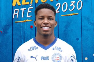 Bahia renova com joia Ruan Pablo até o fim de 2030; saiba detalhes