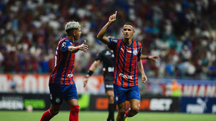 Bahia atropela Barcelona de Ilhéus e segue 100% no Baianão