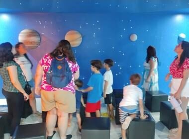 Dia do Astronauta: MGB oferece experiência imersiva com jogo ‘Viagem Interplanetária’ na Sala Universo
