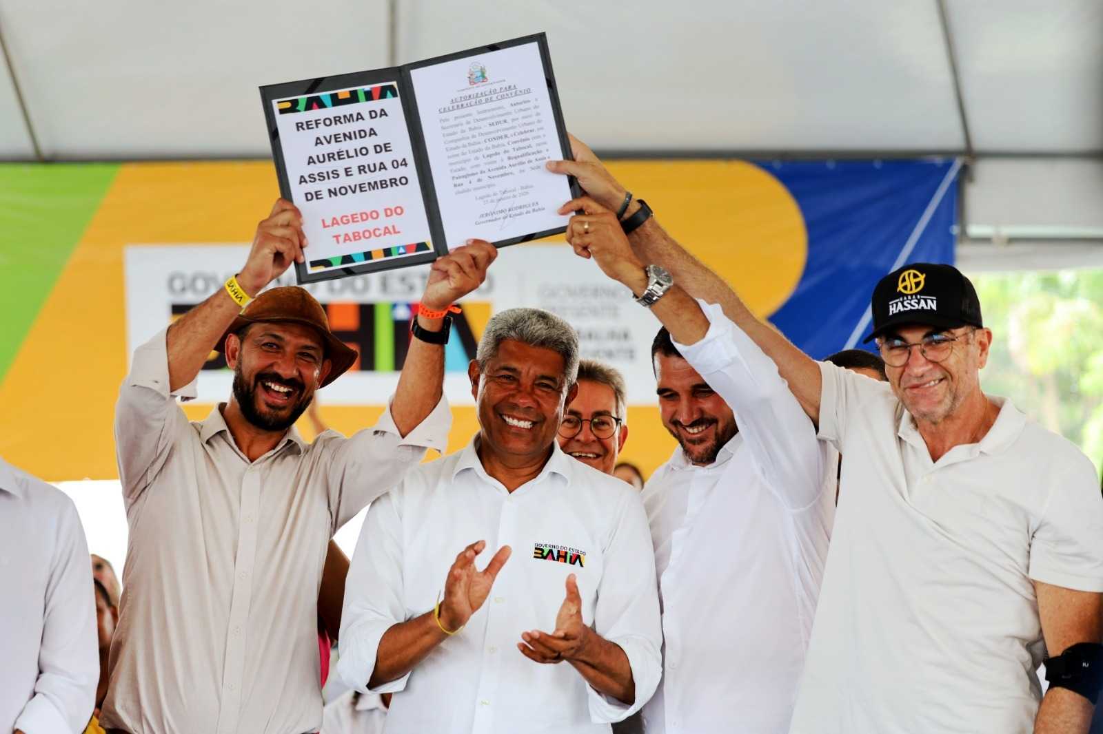 Lagedo do Tabocal recebe governador Jerônimo Rodrigues para inaugurações e anúncio de novos investimentos