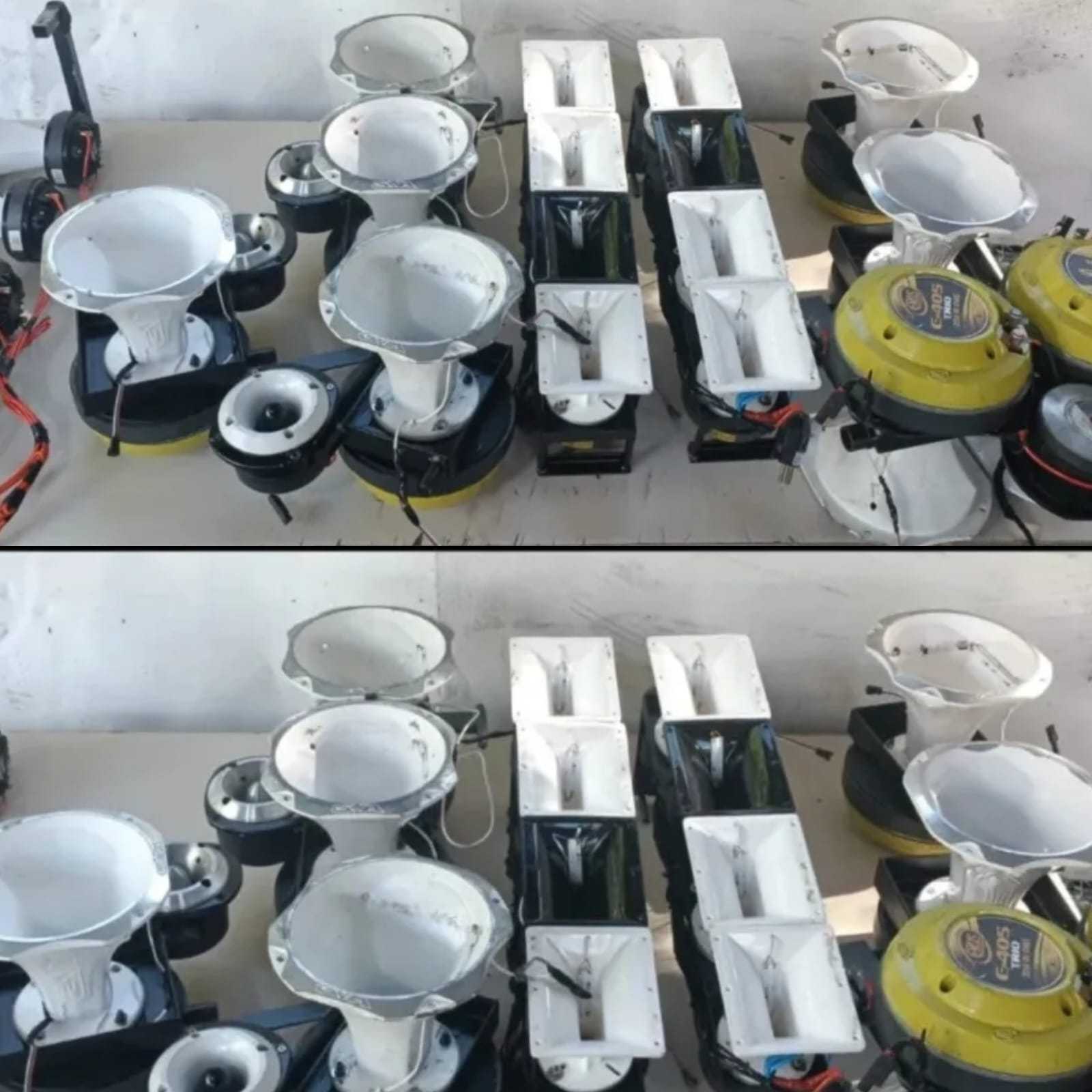 Operação Poluição Sonora: 23 aparelhos de som apreendidos em Parafuso