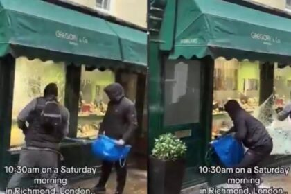 Ladrões com Marreta Roubam Joalheria na Inglaterra: Crime em Plena Luz do Dia