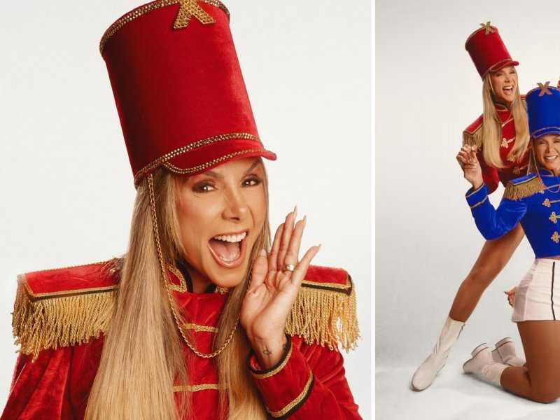 Carla Perez Homenageia Xuxa e Despede Trio Pipoca Doce