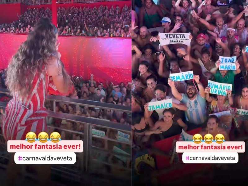Ivete Sangalo Surpreende Fãs Fantasiados com Emoção Incrível!