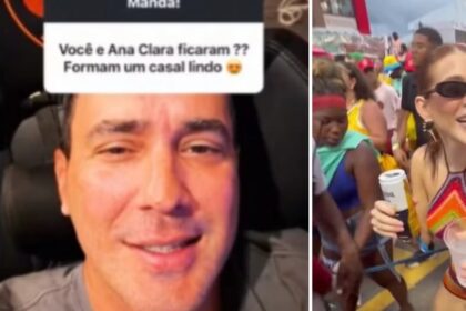 Andre Marques elogia Ana Clara e revela rumores de romance!
