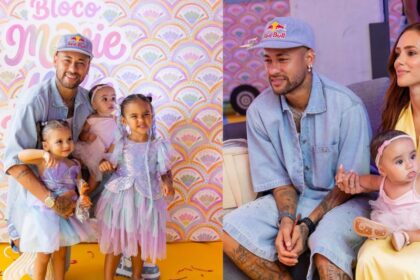 Neymar Celebra Carnaval em Casa: Momentos Incríveis com as Filhas
