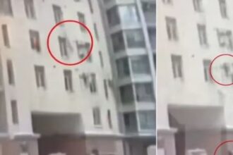 Herói russo salva criança do 7º andar: surpresa que emociona a todos