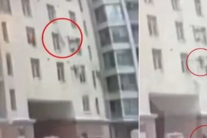 Herói russo salva criança do 7º andar: surpresa que emociona a todos