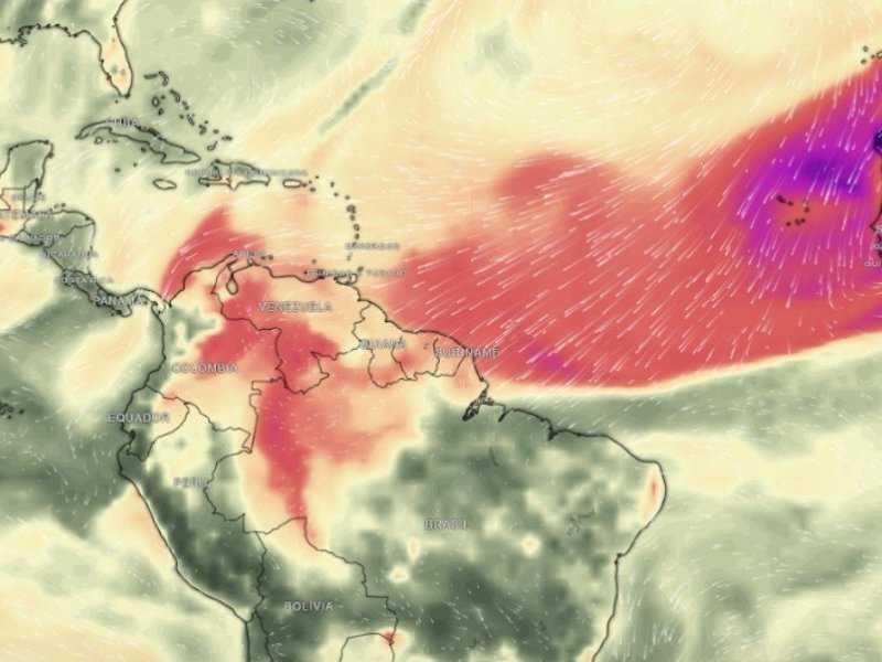 Nuvem de poeira do Saara se aproxima: veja como afeta Norte e Nordeste!