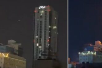 Drone militar atinge prédio no Bahrein, causa explosão surpreendente