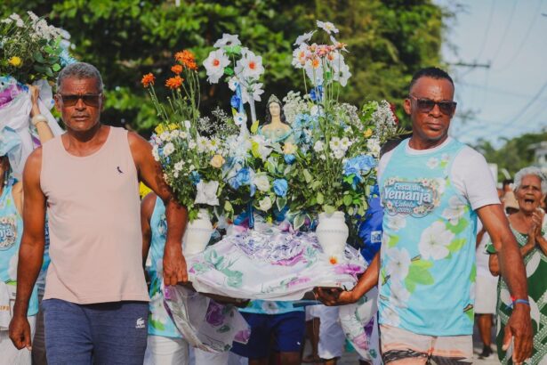 Fé e tradição marcam celebração de Yemanjá em Candeias, na Bahia
