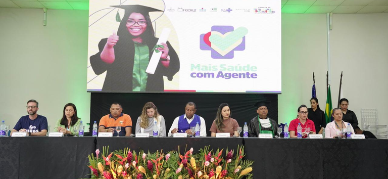 Ministério da Saúde diploma 3.317 agentes no Amazonas para combate a endemias