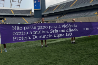 Supercopa Feminina: Mobilização contra violência à mulher na final