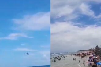 Afogamento é registrado na Praia de Jauá nesta segunda-feira