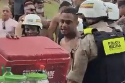 Ex-jogador do Vitória é preso após confusão no Carnaval