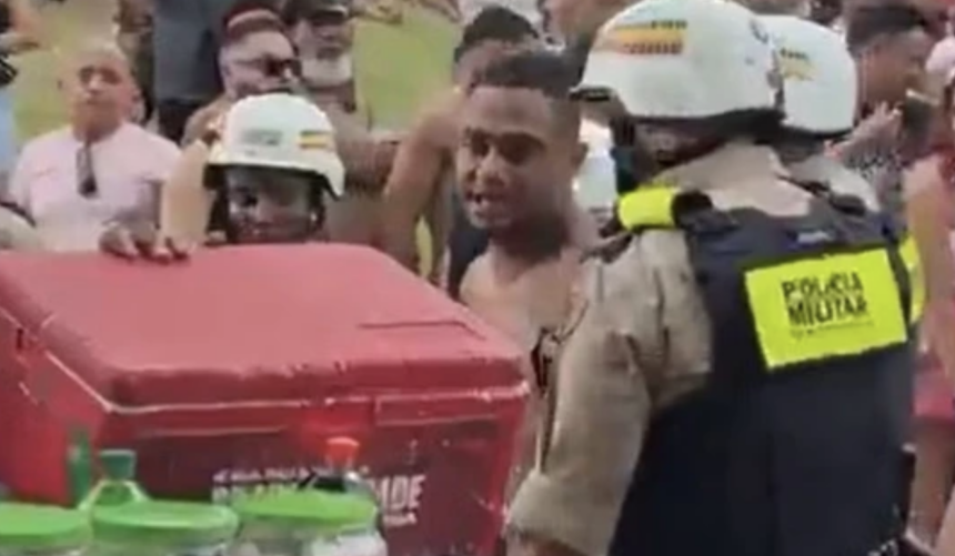 Ex-jogador do Vitória é preso após confusão no Carnaval