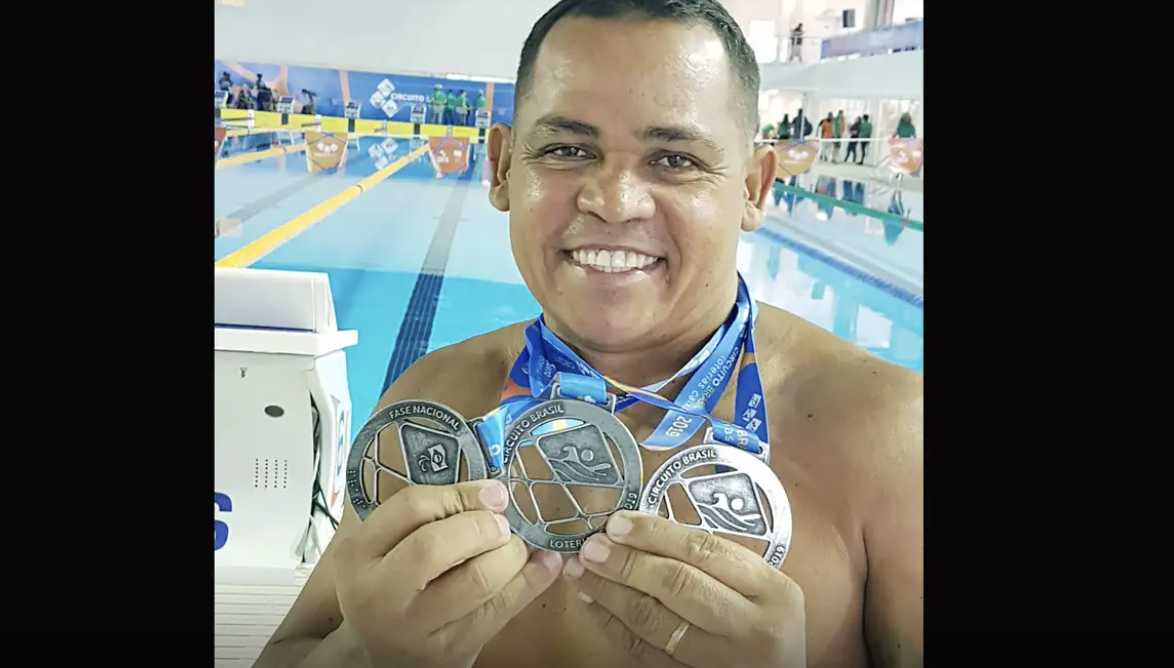 Ex-nadador paralímpico Adriano Lima morre aos 52 anos em Natal