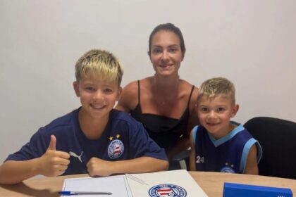 Queridos pela torcida, filhos de Everaldo são os novos reforços das divisões de base Bahia