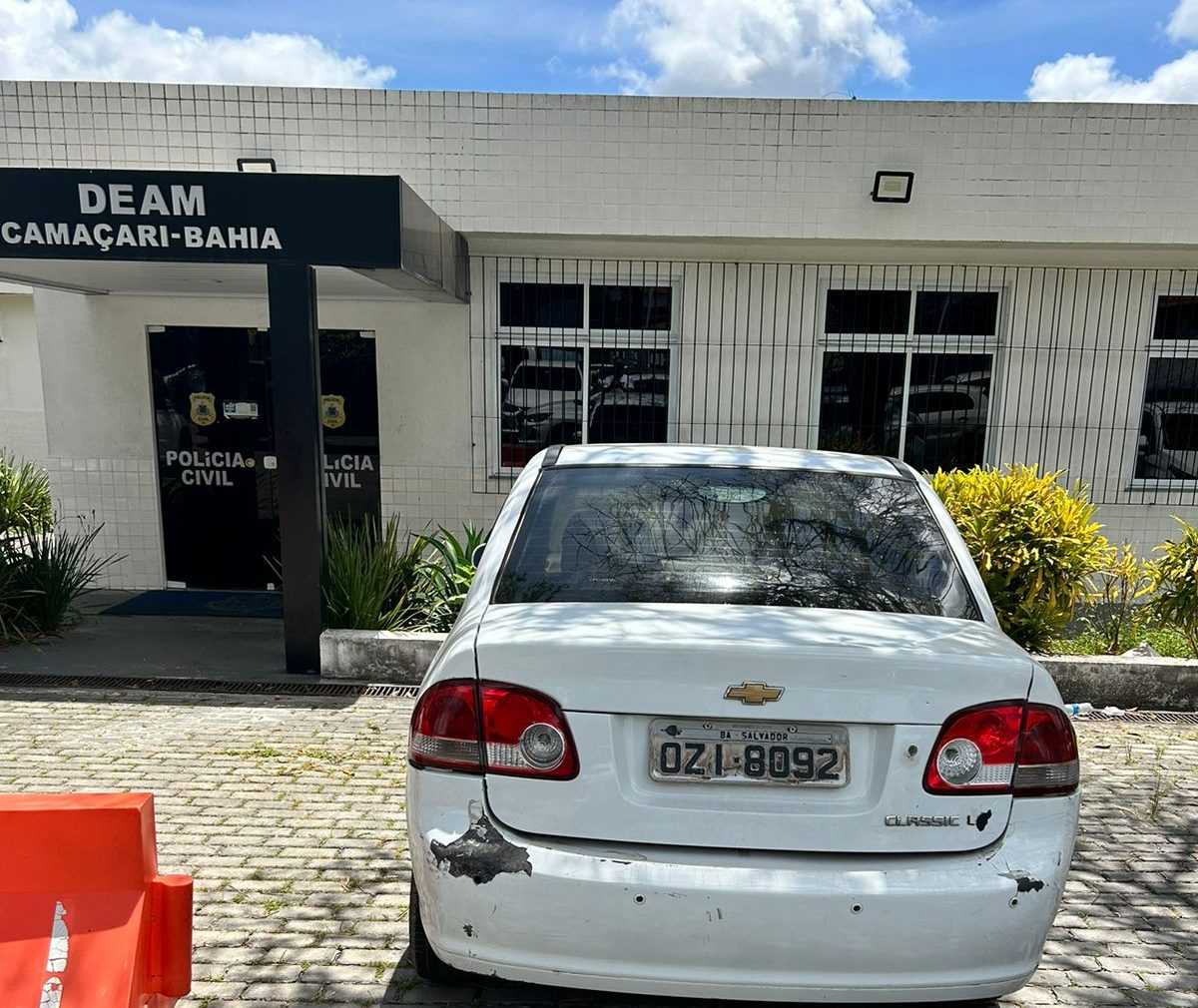 Homem preso por ameaçar companheira com garrafa de vidro em Camaçari