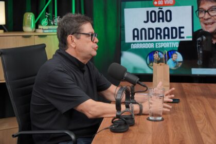 João Andrade relembra tempos de repórter e revela medo ao entrevistar Evaristo de Macedo