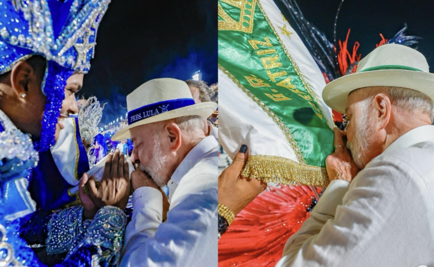 Janja desiste de desfile e Lula vai à pista da Sapucaí em meio a críticas da oposição
