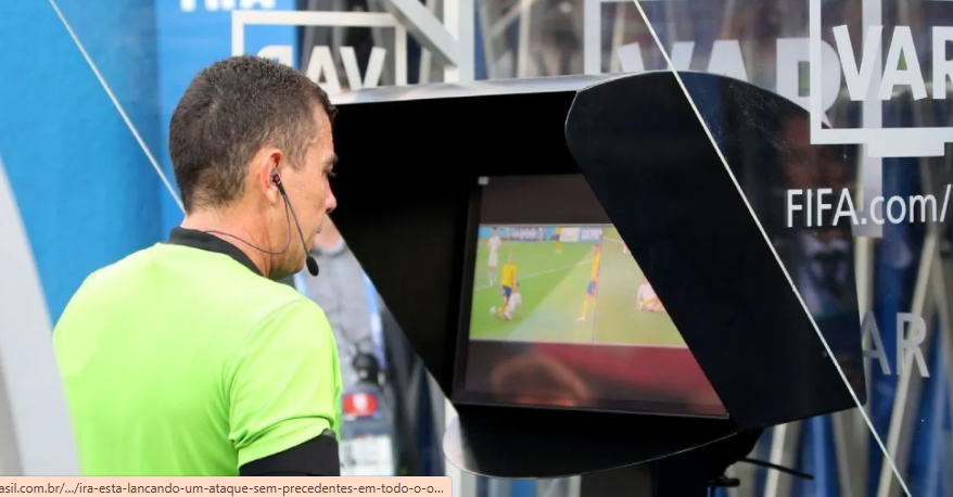 VAR terá mudanças na Copa em escanteios, contagem regressiva em laterais e tiros de meta