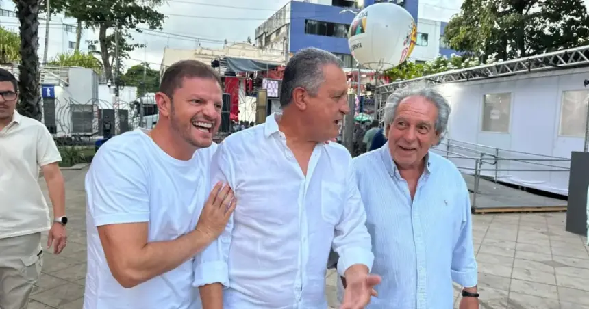No Campo Grande, Rui Costa rechaça saída de Quinho e reforça candidatura ao Senado