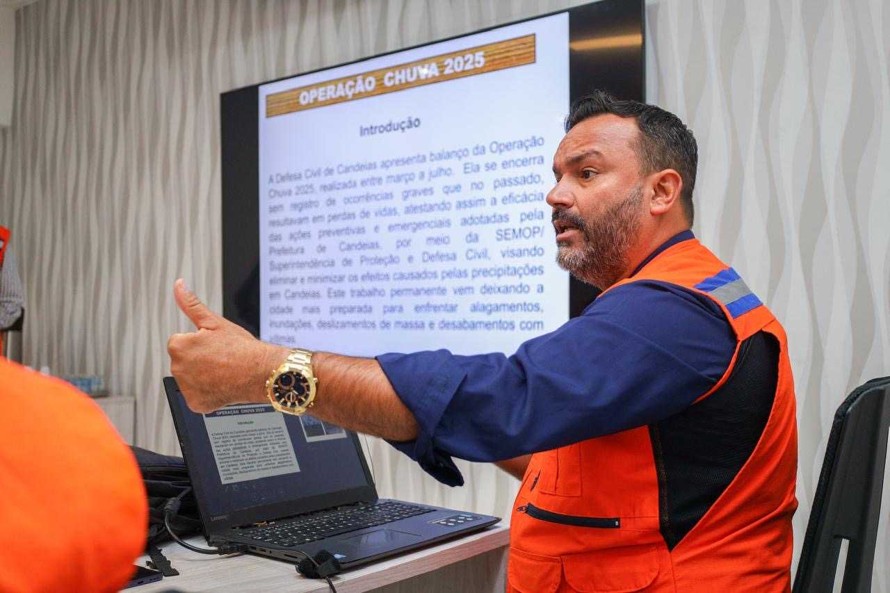 Prefeito Eriton lança Operação Chuva 2026 e reúne equipe em Candeias