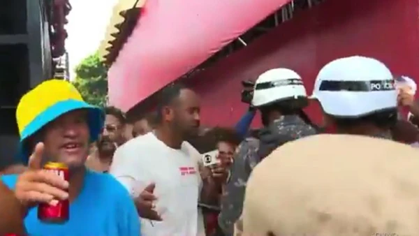 Vanderson Nascimento se manifesta após agressão policial no Carnaval