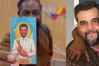 Lázaro Ramos leva 'Wagner da sorte' a Los Angeles para Oscars