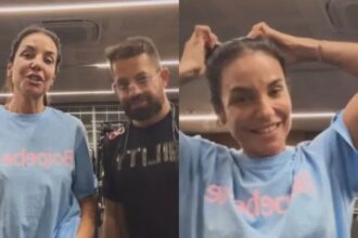 Ivete Sangalo Retorna aos Treinos: 'Cara de Titânio'!