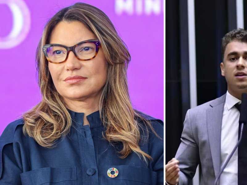 Janja desafia Nikolas Ferreira e combate misoginia: “Não vamos nos calar”