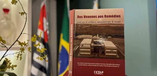 Centro de Estudos de Venenos e Animais Peçonhentos Lança Livro Comemorativo sobre Toxinologia