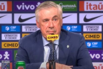 Ancelotti confirma Léo Pereira na zaga e quatro atacantes do Brasil contra França