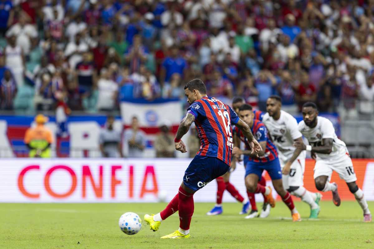 Péssimo aproveitamento! Bahia é clube da Série A que mais perdeu pênaltis em 2026